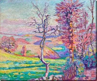 Картина Пейзаж де Крозан, Крез (1908)