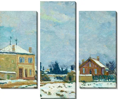 Картина Пейзаж в Иль-де-Франсе (около 1876 г.)
