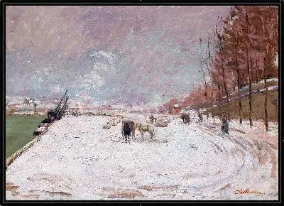 Набережная Сен-Бернар-су-ля-Неж, Париж (1882–1887)