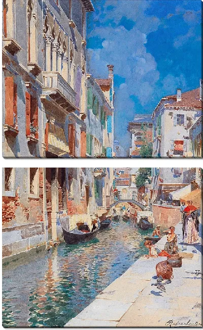 Картина Венецианский канал 2