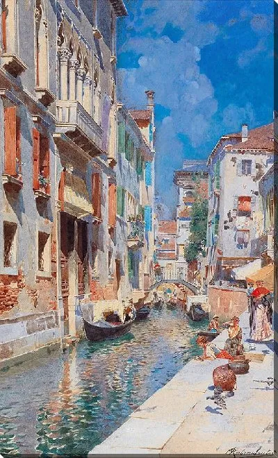 Картина Венецианский канал 2