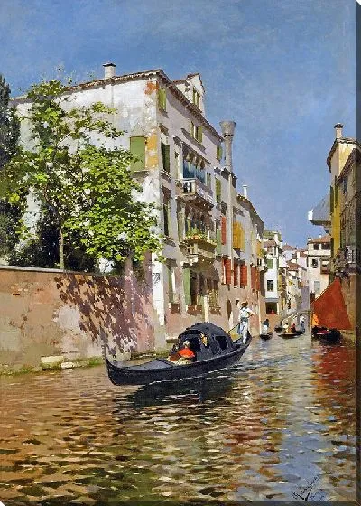 Картина Венецианский канал (1888 г.)