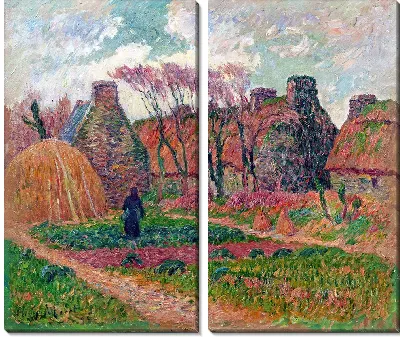 Картина Шомьер, осенние тона (1899)