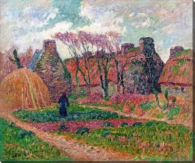 Картина Шомьер, осенние тона (1899)