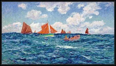 Картина Пешеры в большом количестве (1902)