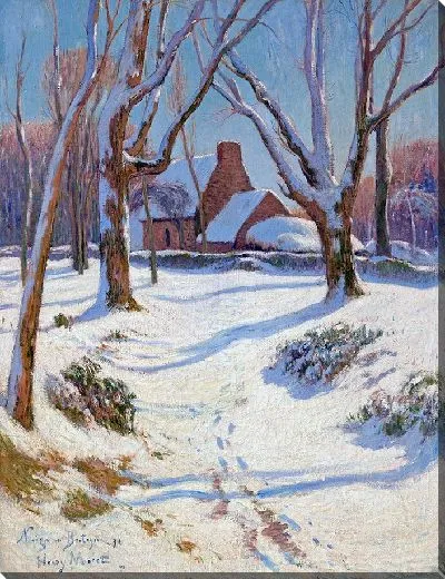 Картина Неж в Бретани (1892)