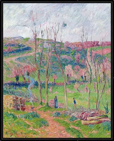 Картина Лхивер в Бретани (1907)