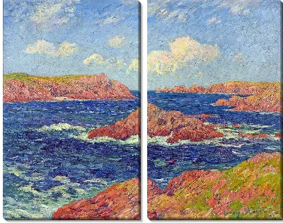 Картина Л'Иль де Кереллек (Уэссан) (1901)