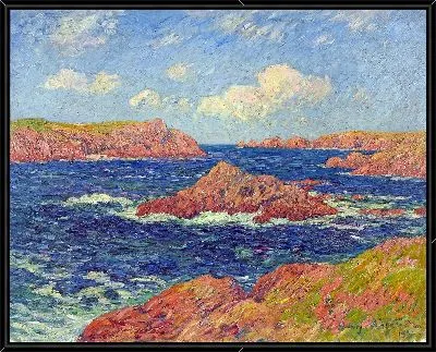 Картина Л'Иль де Кереллек (Уэссан) (1901)