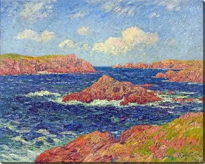 Картина Л'Иль де Кереллек (Уэссан) (1901)