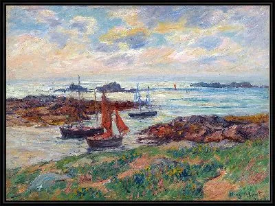 Картина Ле Гленанс, Финистер (1909)