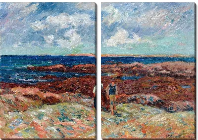 Картина Ла Пуант Де Бег Эр Морц (1909)