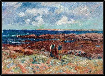 Картина Ла Пуант Де Бег Эр Морц (1909)