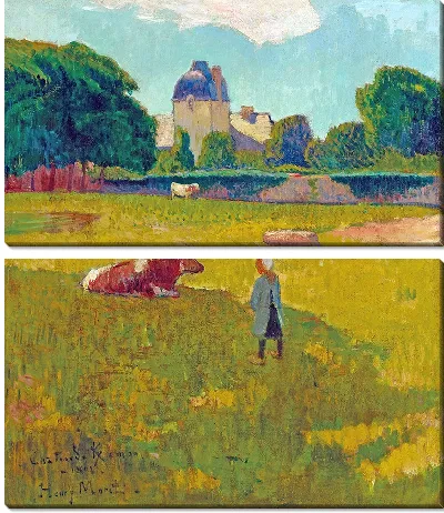 Картина Замок Кероман (1892 г.)