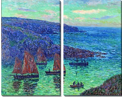 Картина Вечер в Дуэлане (1902)