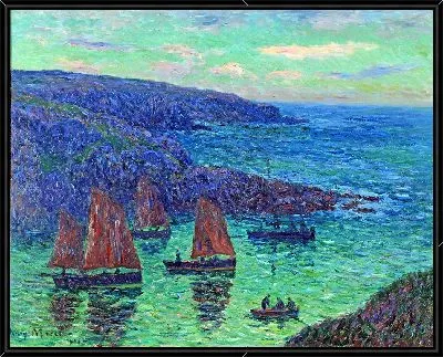 Картина Вечер в Дуэлане (1902)