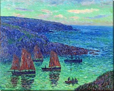 Картина Вечер в Дуэлане (1902)