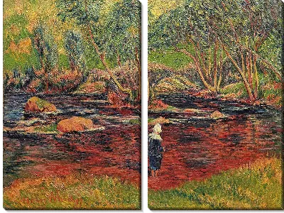 Картина Бретон-де-Пон-Авен (1897)