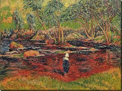 Картина Бретон-де-Пон-Авен (1897)