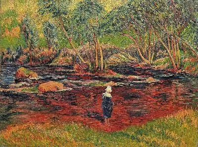 Картина Бретон-де-Пон-Авен (1897)