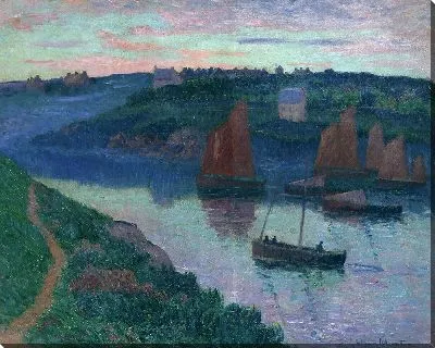 Картина Бато де Пеш в Бретани (1897)