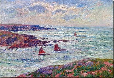 Картина Вход в порт Доэлан