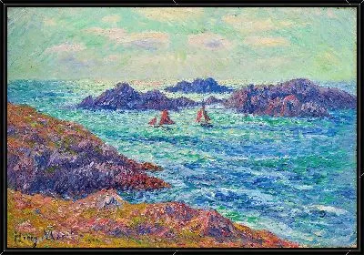 Картина Бухта Пилотов, Уэссан (1902 г.)