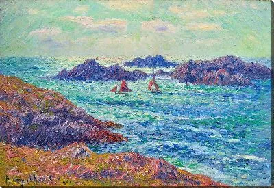 Картина Бухта Пилотов, Уэссан (1902 г.)