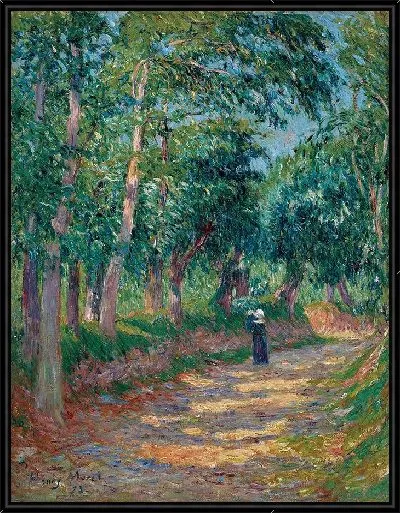 Картина Затонувшая тропа в Понт-Авене (1898 г.)