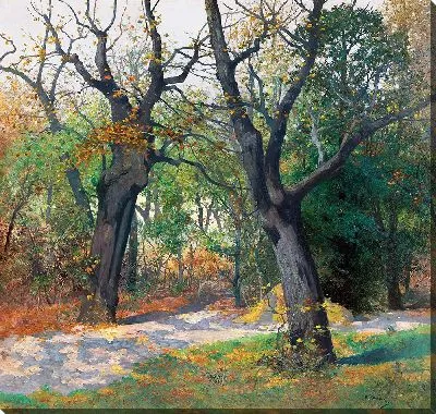 Картина Осеннее утро