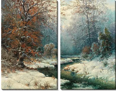 Картина Зимнее