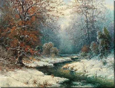 Картина Зимнее