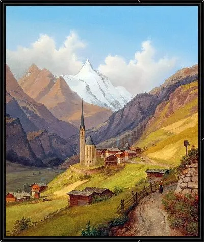 Хайлигенблут с видом на Гросглокнер