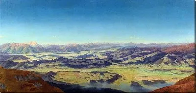 Картина Расширенная панорама Коральпе