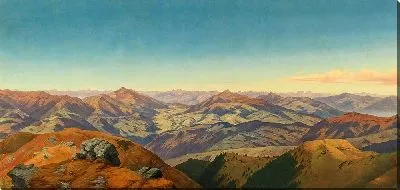 Картина Расширенная панорама Коральпе (3)