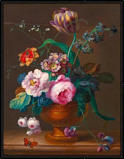 Картина Блюменстиллебен в вазе (около 1805 г.)