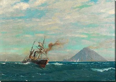 Картина Регата на островах Стромболи