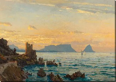 Капо Дзафферано в заливе Палермо