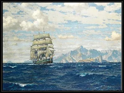 Высокий корабль в Крите