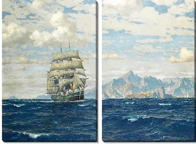 Высокий корабль в Крите