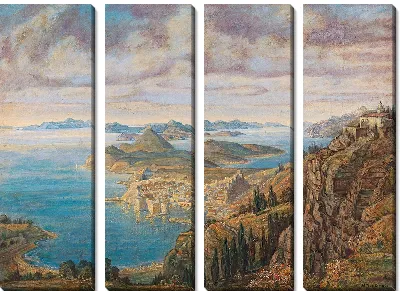 Картина Вид на Дубровник