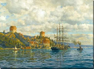 Картина Вид на Босфор с Румелихисари