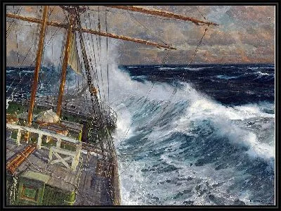 Картина Ауф Хохер Зее (ок. 1902 г.)