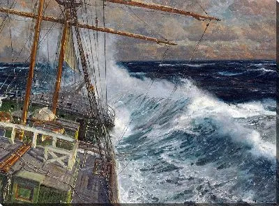 Картина Ауф Хохер Зее (ок. 1902 г.)