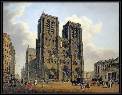 Нотр-Дам в Париже (1840 г.)