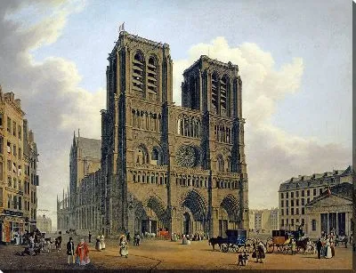 Нотр-Дам в Париже (1840 г.)
