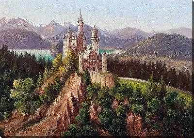 Картина Нойшванштайн