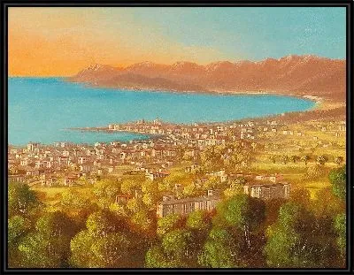 Вид на Канны