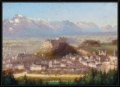 Вид на Зальцбург