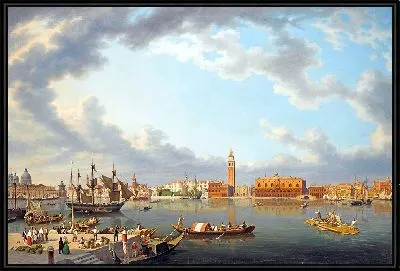 Венеция, из Сан-Джорджо Маджоре (1849 г.)